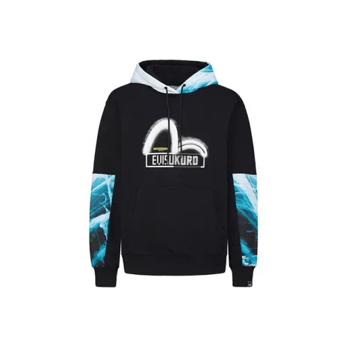 EVISU Черный Мужской Свитшот