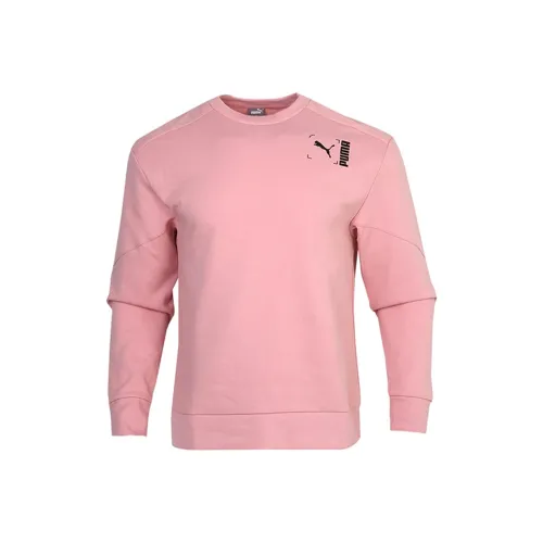 PUMA Свадебный Розовый Мужской Свитшот