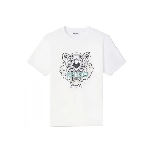 KENZO Белая Мужская T-Рубашка