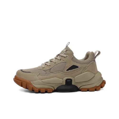 JEEP SPIRIT Дышащий Низкий Топ Casual Мужской Песочный