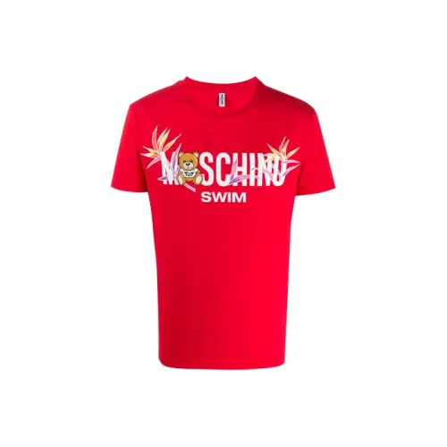 MOSCHINO Red Мужская T-рубашка