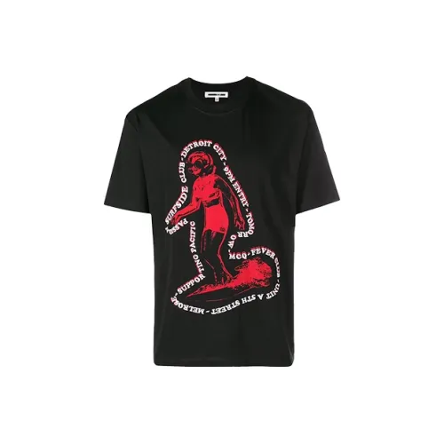 McQ Alexander McQueen Рубашка Мужская Черная