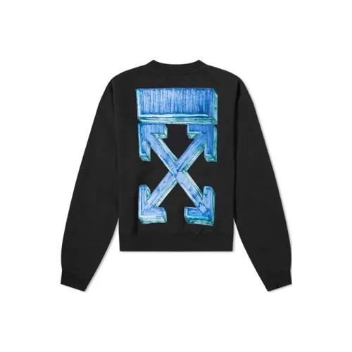 Off Белый FW20 Толстовка Мужской Черный