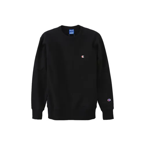 Champion Черный Унисекс Свитшоты