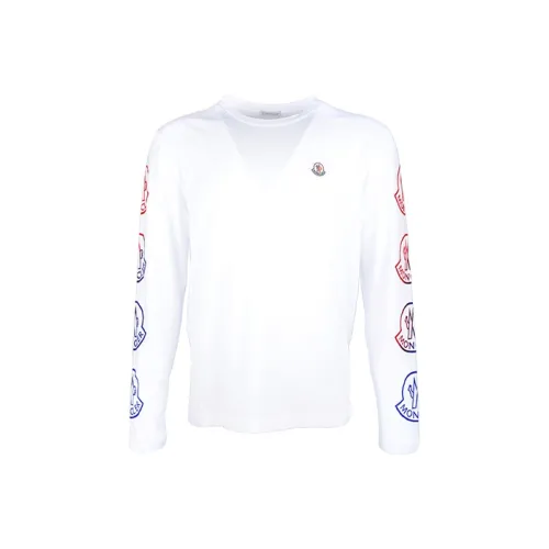 MONCLER Белая Мужская T-рубашка