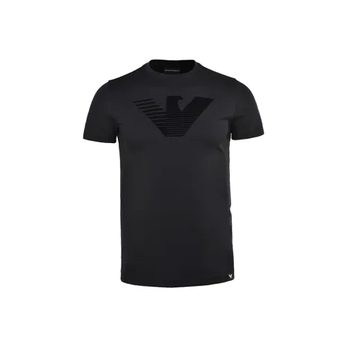 EMPORIO ARMANI Черные Мужские T-Рубашки