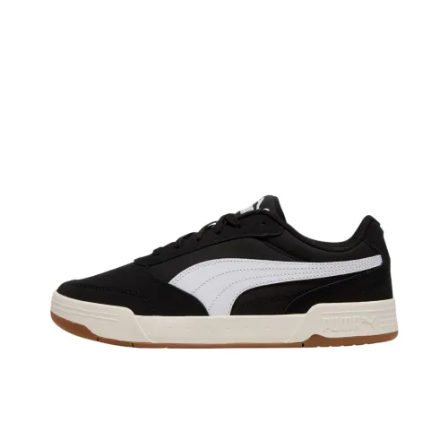 PUMA C Skate Low Топ Скейтборд Кроссовки Мужские Черно-Белые