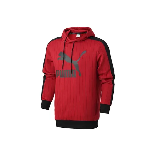 PUMA T7 Red Men's Sweatshirts