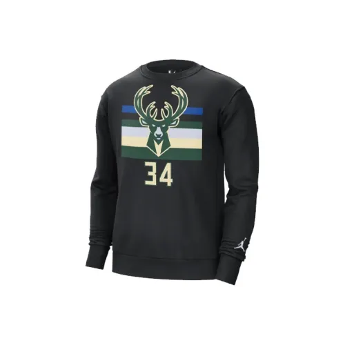 JORDAN Черный Мужской Свитшот