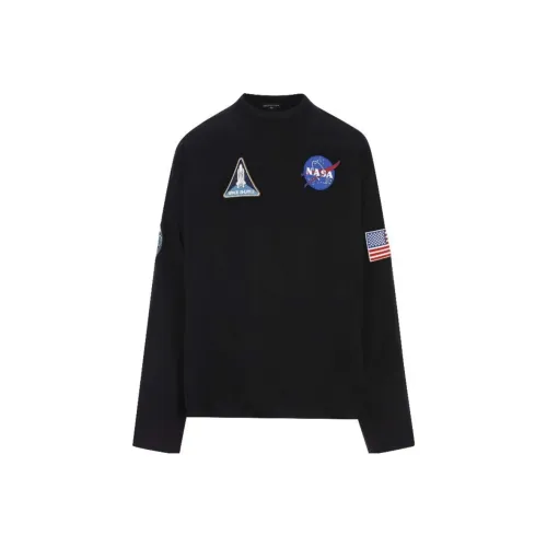 Balenciaga x NASA T-Shirt Мужской Черный