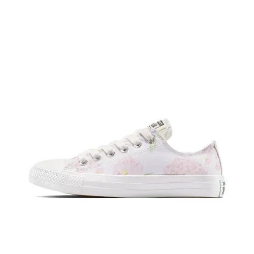 Converse Chuck Taylor All Star Low Топ Кеды Женские Белые Розовые