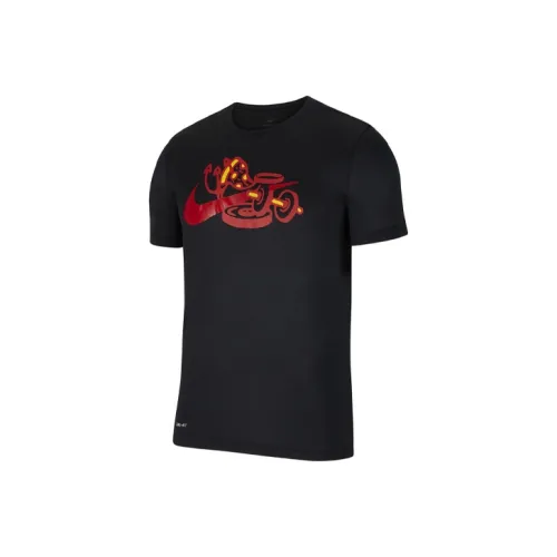 Nike Мужские черные футболки