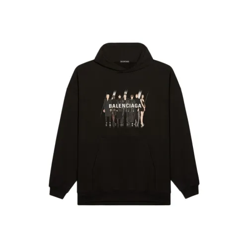 Balenciaga Мужские черные свитшоты