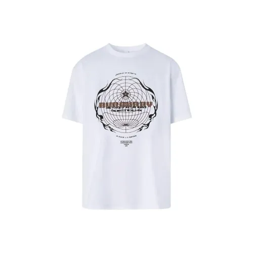 Burberry Белая Мужская T-рубашка