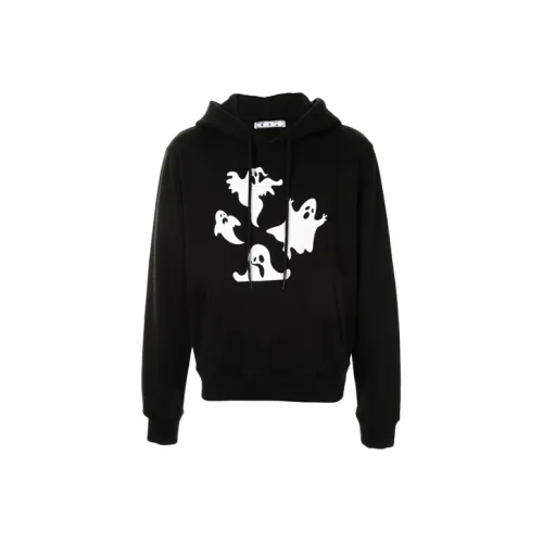 Off Белый FW20 Черный Мужские Толстовки