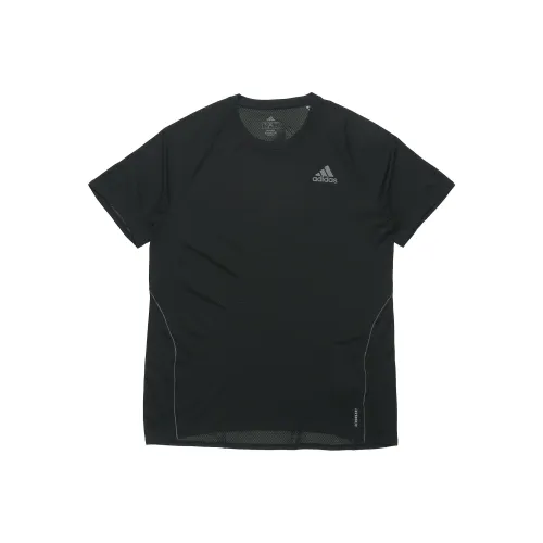 Adidas Runner Бег Т-Рубашка Мужская Черная