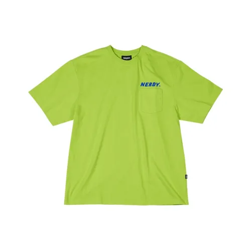NERDY Прямой крой T-рубашка Унисекс Неоново-зеленый
