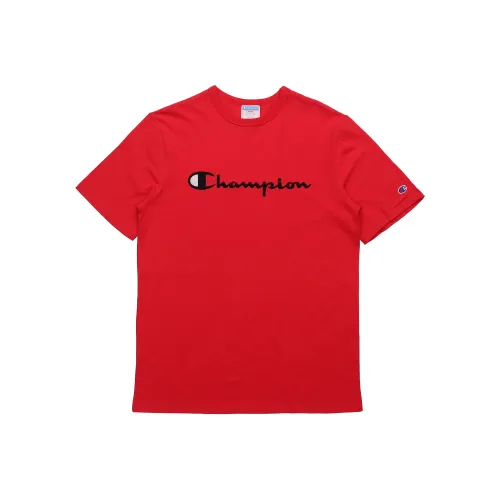 Champion T-Shirt US Version Unisex Red Чемпион T-Shirt США Унисекс Красный