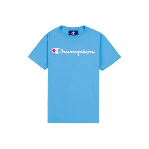 Champion T-Shirt US Version Unisex Sky Blue