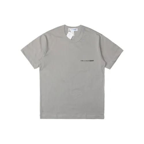 CDG Collaboration Серые Мужские T-Рубашки