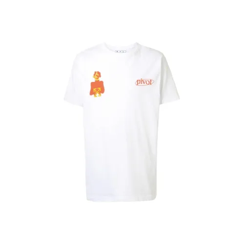 Off Белый FW20 Белый Мужская T-рубашка