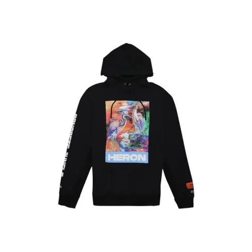 HERON PRESTON Черный Мужской Свитшот