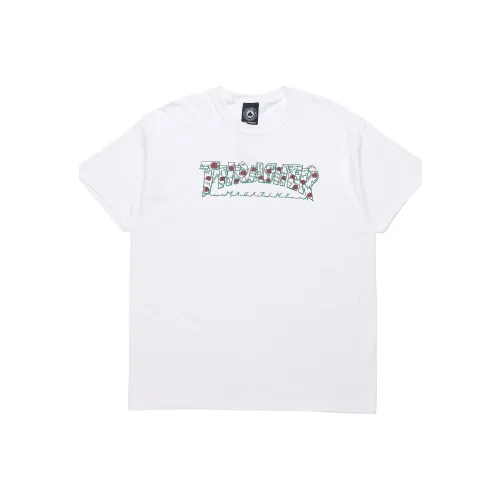 Thrasher T-Shirt US Version Unisex White
