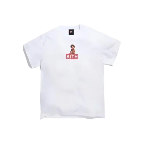 Kith Белая Унисекс Футболка