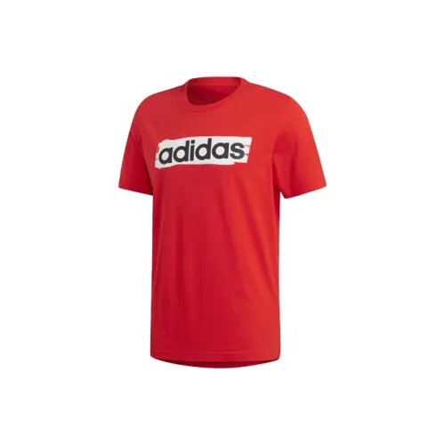 Adidas Red Мужская T-рубашка