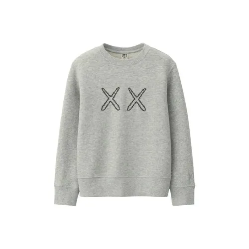 UNIQLO KAWS Collaboration Collection Серый Унисекс Свитшоты