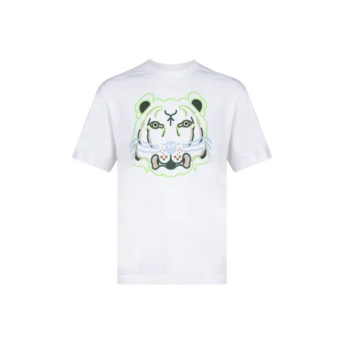 KENZO Classic Tiger Head Белый Мужской T-Рубашка