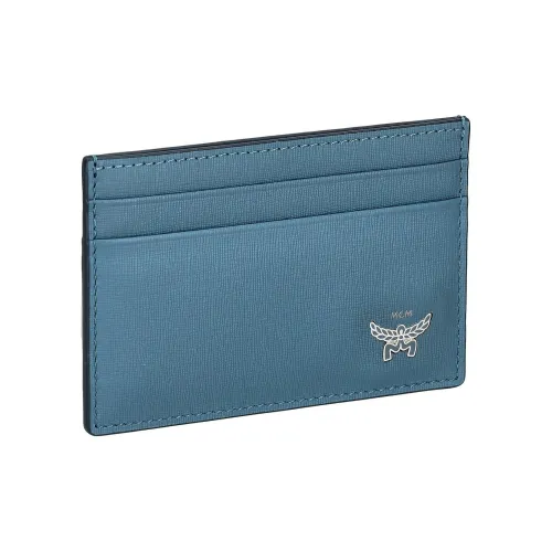 MCM Кожа Держатель для карт Стандартный Мужской Синий