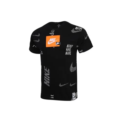 Nike Мужские черные футболки