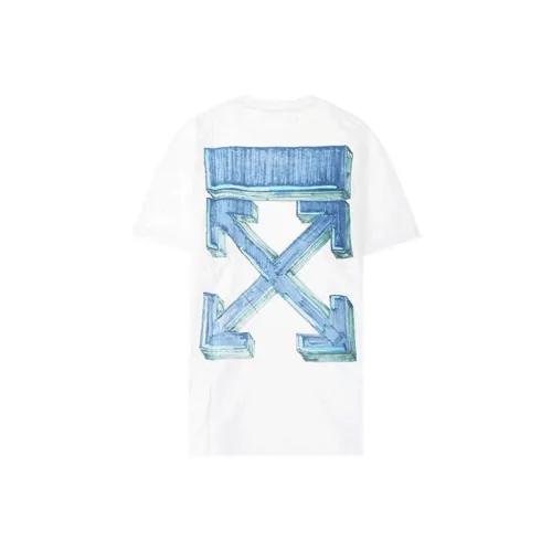 Off Белый SS21 Белый Мужская T-Рубашка