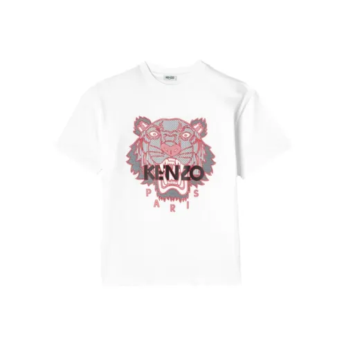 KENZO Classic Tiger Head Белый Мужской T-Рубашка