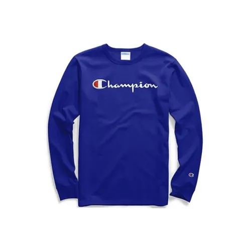Champion T-Shirt US Version Unisex Royal Blue Чемпион T-Shirt США Унисекс Королевский Синий