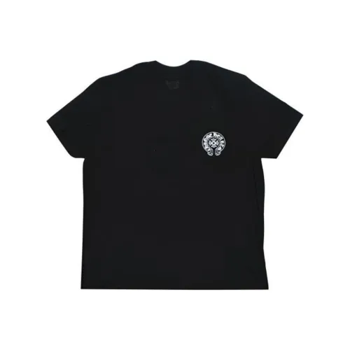Chrome Hearts Черная Унисекс Футболка