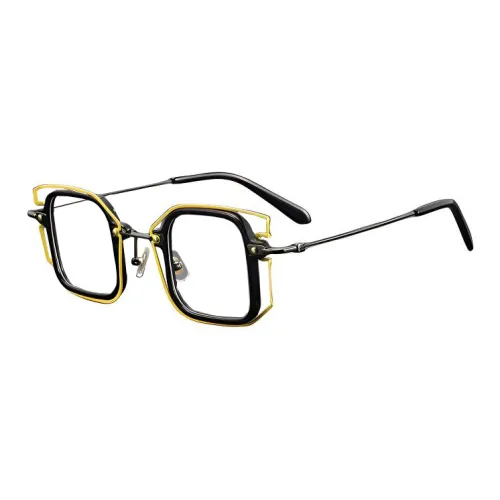 PSACSS Чистый титан TR Памятный пластик Квадратные оправы для очков Унисекс