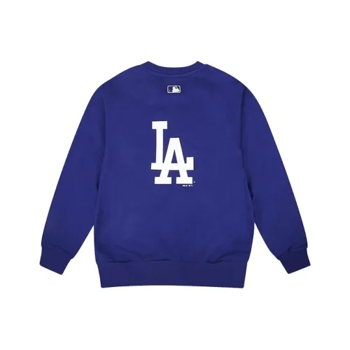 MLB Круглый вырез Свободный крой Стандартный Свитшот Унисекс Синий