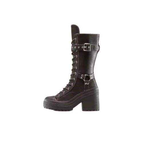 Converse Chuck 70 Женские высокие сапоги черного цвета