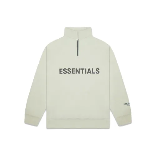 Fear Of God Essentials Свитшот Унисекс Серый Зеленый