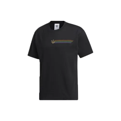 Adidas Originals Pride Linear Черная Мужская T-Рубашка