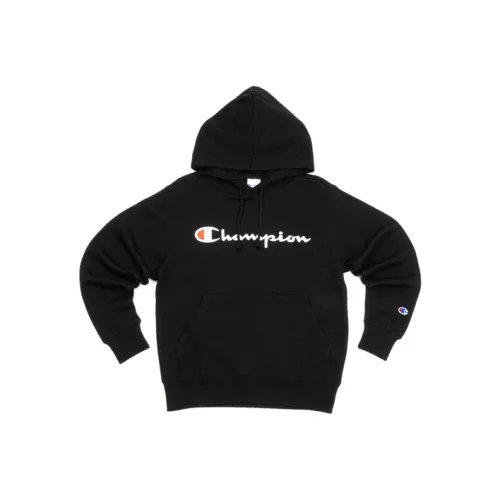 Champion Черный Унисекс Свитшоты