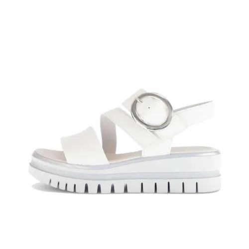 Gabor Модный One Ремень Сандалии 5,5 см Женские Белые