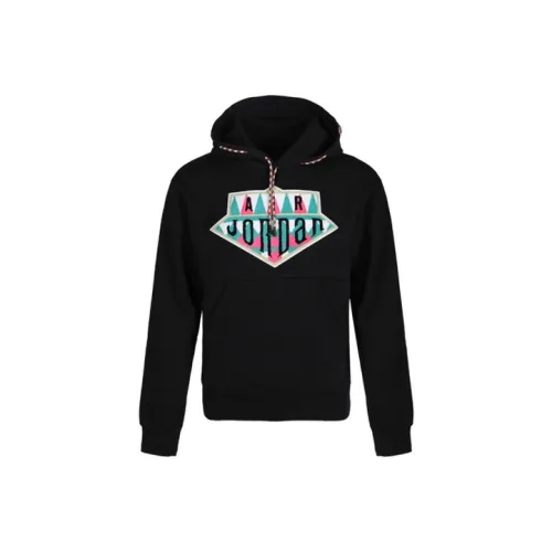 Джордан Черный Мужской Свитшот