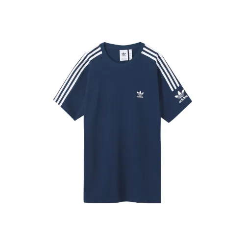 Adidas Originals Морской Синий Мужская Футболка