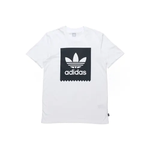 Adidas Originals Комплект с короткими рукавами T-Shirt Мужской Черный Белый