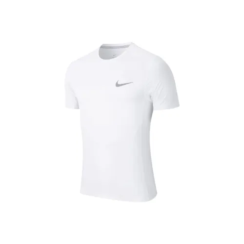 Nike MILER Белый Мужской T-Рубашка