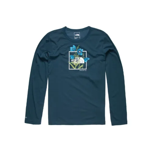 The North Face Мужская футболка утиного синего цвета