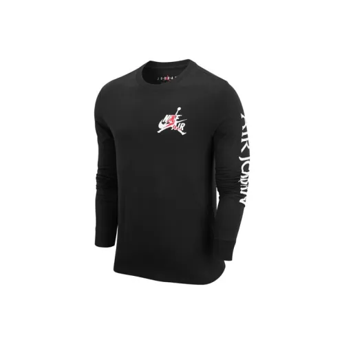 JORDAN Черные Мужские T-Рубашки